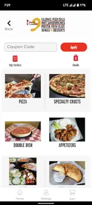 Pizza 9 android App screenshot 3